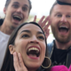 Illustration for article titled Queer Eye Cast Meets Alexandria Ocasio-Cortez, Dresses Her in Bonobos and Gives Her 1 Avocado